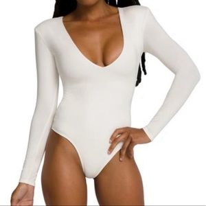 Good American bodysuit- ivory